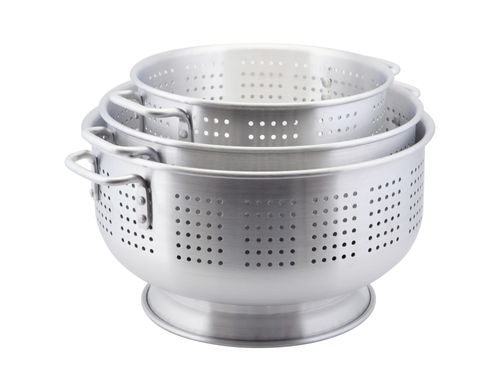 Alum. Heavy Duty Colander 7.6L 30 x 19cm - COL07 - 1