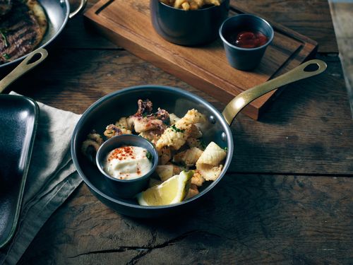 GenWare Vintage Steel Mini Fry Pan 15.5 x 4cm (Pack of 6) - SMF15V - 3