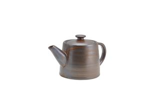 Terra Porcelain Rustic Copper Teapot 50cl/ 17.6oz (Pack of 6) - TP-PRC50 - 1