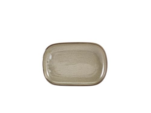 Terra Porcelain Grey Rectangular Plate 24 x 16.5cm (Pack of 12) - RP-PG24 - 2