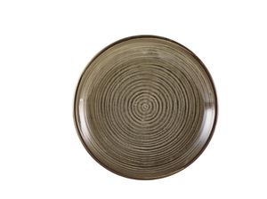 Terra Porcelain Grey Deep Coupe Plate 25cm (Pack of 6) - DC-PG25 - 3