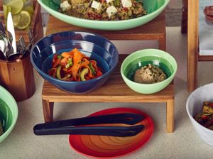 Azure Blue Atlantis Melamine Oval Bowl 23 x 20.5 x 7.5cm (Pack of 6) - AL232856 - 3