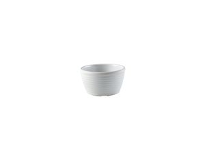 GenWare Melamine Matt White Ripple Ramekin 56ml/ 2oz (Pack of 24) - R278-02 - 1