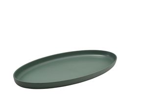 GenWare Melamine Green Jute Oval Dish 55 x 27.5 x 3.5cm - JT552567 - 1