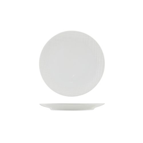 Incise Porcelain Lavara Coupe Plate 23cm (Pack of 6) - CP-ILV23 - 3
