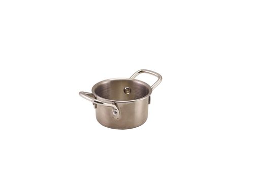 GenWare Mini Stainless Steel Casserole Dish 8.6 x 4.7cm (Pack of 12) - MSCD8 - 1