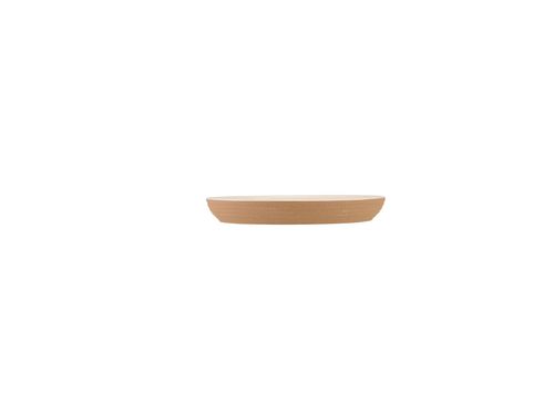 GenWare Kava White Stoneware Ribbed Plate 18cm (Pack of 6) - PR-KWR18 - 2