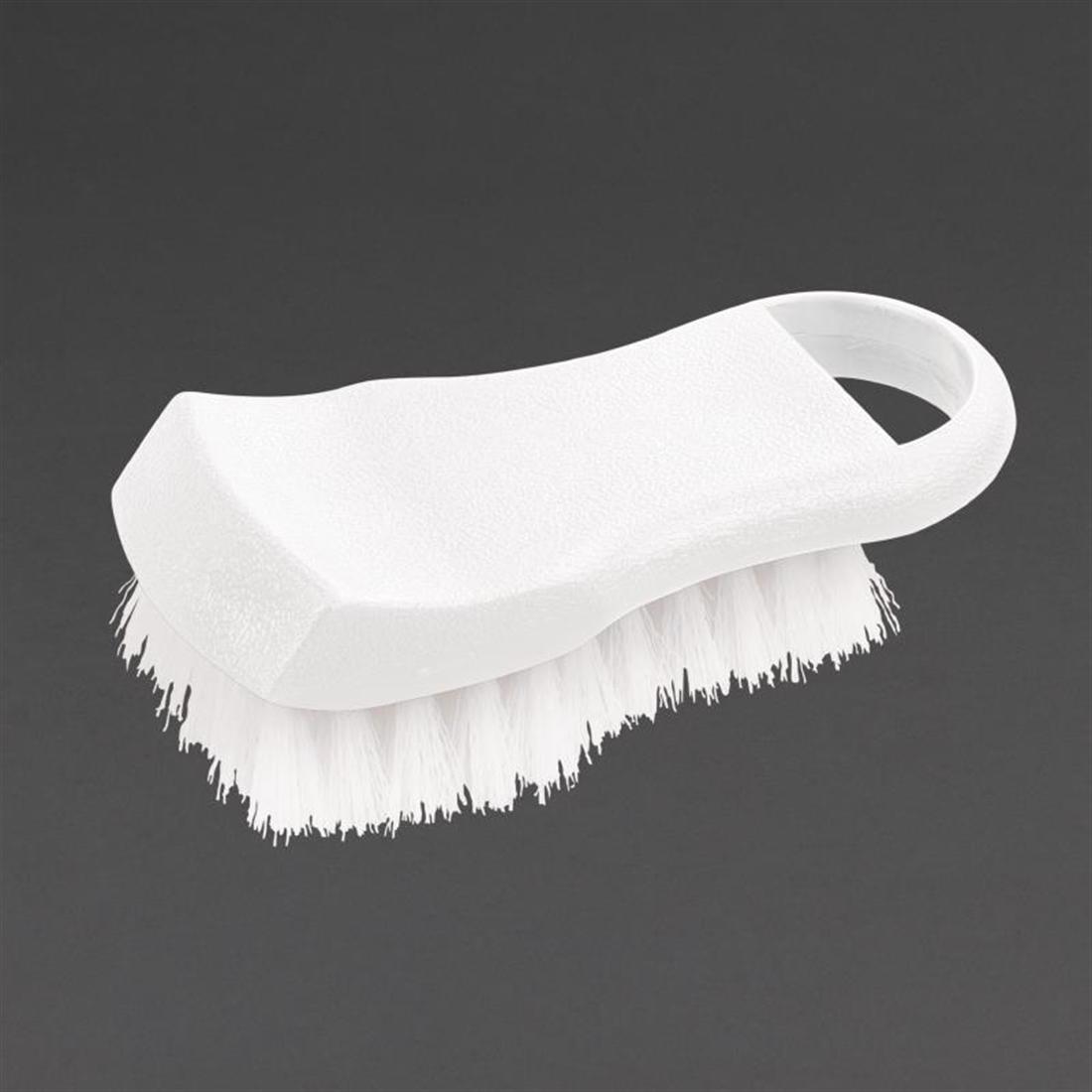 DM043 - Hygiplas Colour Coded Chopping Board Brush White- Each - DM043