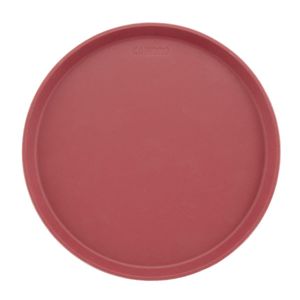 Cambro Burgundy Wine Camtread® Round Tray Diameter355mm - 1