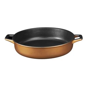 Pujadas Bronze Cast Aluminium Shallow Casserole 280mm - 1