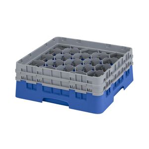 Cambro H133mm Blue 20 Compartment Camrack - 1