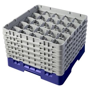 Cambro H320mm Navy 25 Compartment Camrack - 1