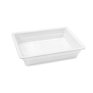 Pujadas 1/2 White Melamine Container 100mm *Clearance - 1