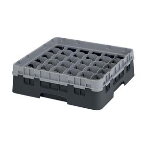 Cambro H114mm Black 36 Compartment Camrack - 1