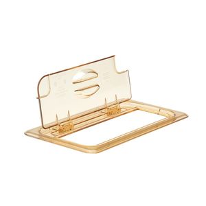 Cambro High Heat 1/3 GN Notched FlipLid - 1