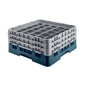 Cambro H155mm Teal 36 Compartment Camrack - 1