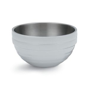 Vollrath 9.6L White Round Insulated Bowl - 1