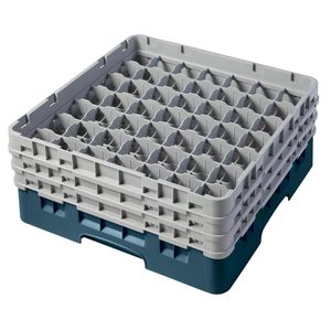 Cambro H174mm Teal 49 Compartment Camrack - 1