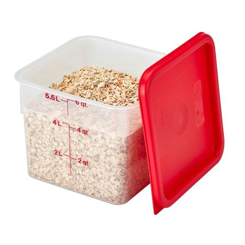 Cambro 5.7L Translucent CamSquare - 2