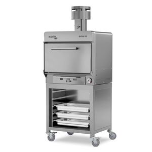 Pujadas Essential 70kg Stainless Steel Charcoal Oven - 1
