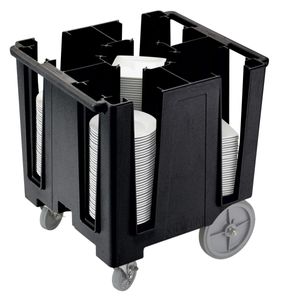 Cambro Black Versa Dish Caddy - 1