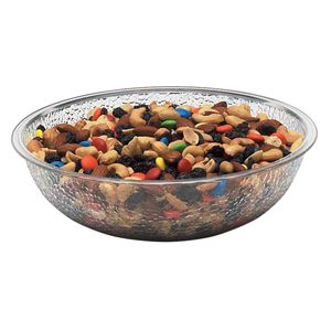 Cambro 1.7L Clear Polycarbonate Pebbled Bowl - 1