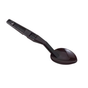 Cambro Black Solid Deli Spoon - 1