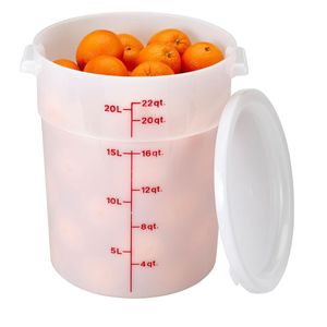 Cambro 20.8L Polyethylene Round - 3