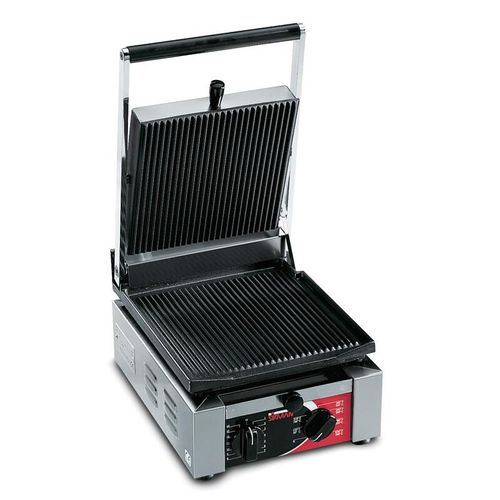 Sirman Elio Ribbed Single Panini Grill - 1