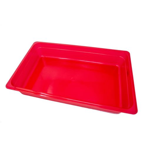 Cambro 100mm Deep 1/1 Red Polypropylene GN Pan - 1