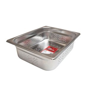 Pujadas GN Pro 100mm Deep 1/2 Stainless Steel Perforated Gastronorm - 1