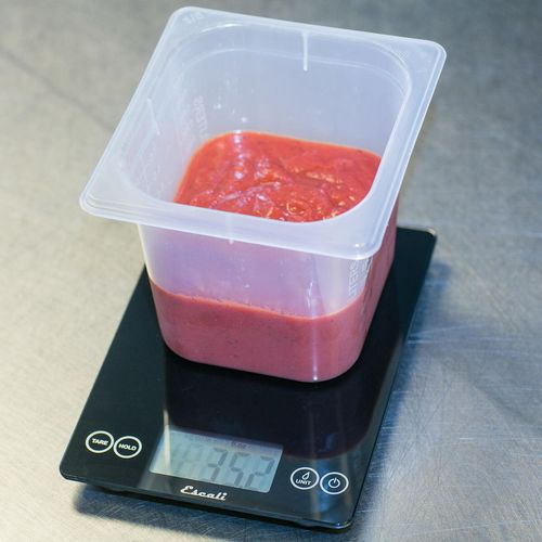 San Jamar Glass Digital Scale 7kg - 4