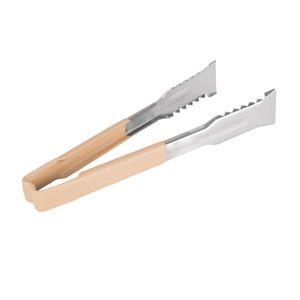 Vollrath Tan One-piece Kool-Touch VersaGrip Tong 241mm - 1