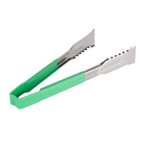 Vollrath Green One-piece Kool-Touch VersaGrip Tong 241mm - 1