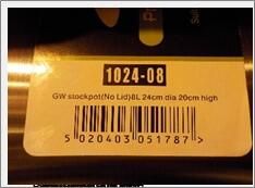 GW Stockpot (No Lid) 8L - 24 x 20cm (Dia x H) - 1024-08 - 7
