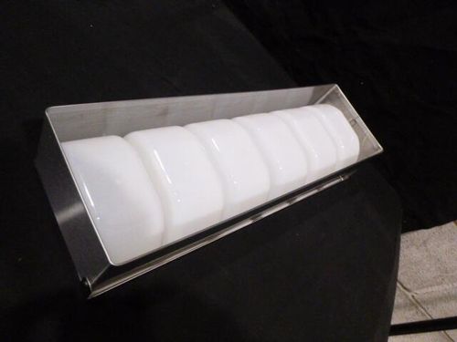GenWare 4 Part Stainless Steel Condiment Holder - 014-4 - 3