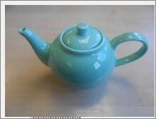 Genware Porcelain Green Teapot 45cl/ 15.75oz (Pack of 6) - 393945GR - 3