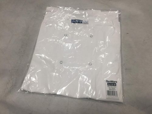 Basic Stud Jacket (Short Sleeve) White M Size - NJ18-M - 3
