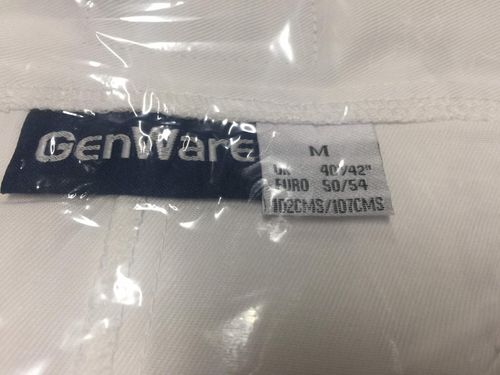 Basic Stud Jacket (Short Sleeve) White M Size - NJ18-M - 11