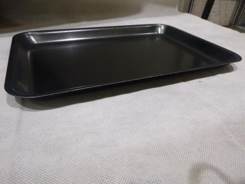 GenWare Black Vintage Steel Tray 31.5 x 21.5cm (Pack of 12) - SST3121BKV - 6