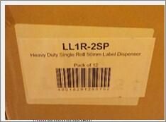 Heavy Duty Single Roll 50mm Label Dispenser - LL1R-2SP - 7