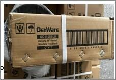Gengrip 11 Round Non-Slip Tray Black - GG1100BLK - 7