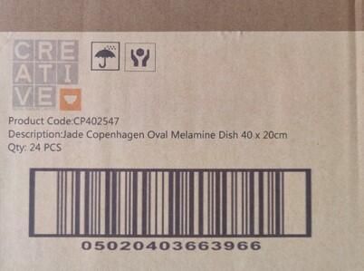 Jade Copenhagen Oval Melamine Dish 40 x 20cm - CP402547 - 5