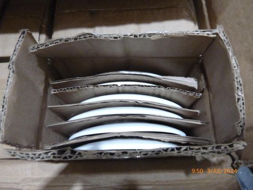 Terra Porcelain Pearl Saucer 14.5cm (Pack of 6) - SCR-PPL14 - 17