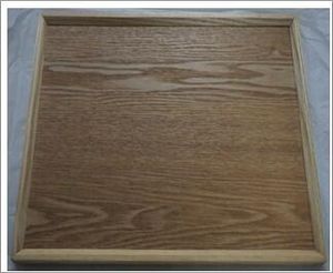 GenWare Light Wood Veneer Amenity Tray - WVAT-3425L - 3