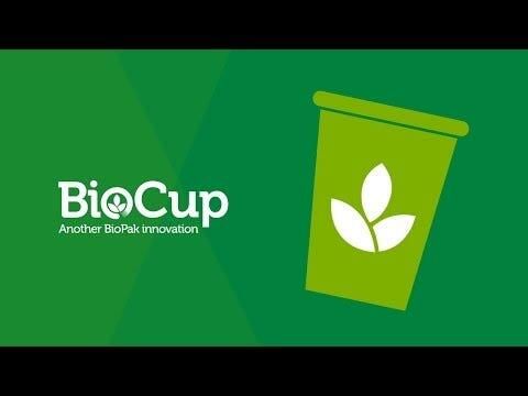 BioPak Clear PLA Lids To Fit 300-700ml BioCups | Half Moon-Slot (Pack of 1,000) - C-96F-UK - 9