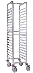 Bourgeat Exceptio Racking Trolley Gn 1/1- 15 Shelves Spacing 8,9cm - 12488-01 - 1
