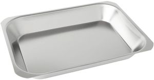 Matfer Stainless Steel Food Storage Tray 31x22cm - 11548-01 - 1