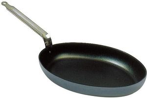 Matfer Chef Plus Non-stick Oval Frying Pan 36cm - 10173-01 - 1