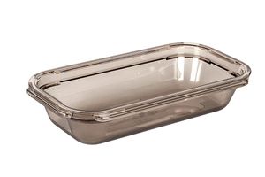 Alto Alto Plus Smoked Copolyester Gastronorm Container - Gn 1/3 Depth 6.5cm - 10629-12 - 1